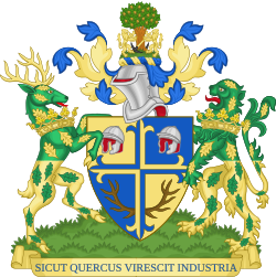 Arms of Mansfield District Council